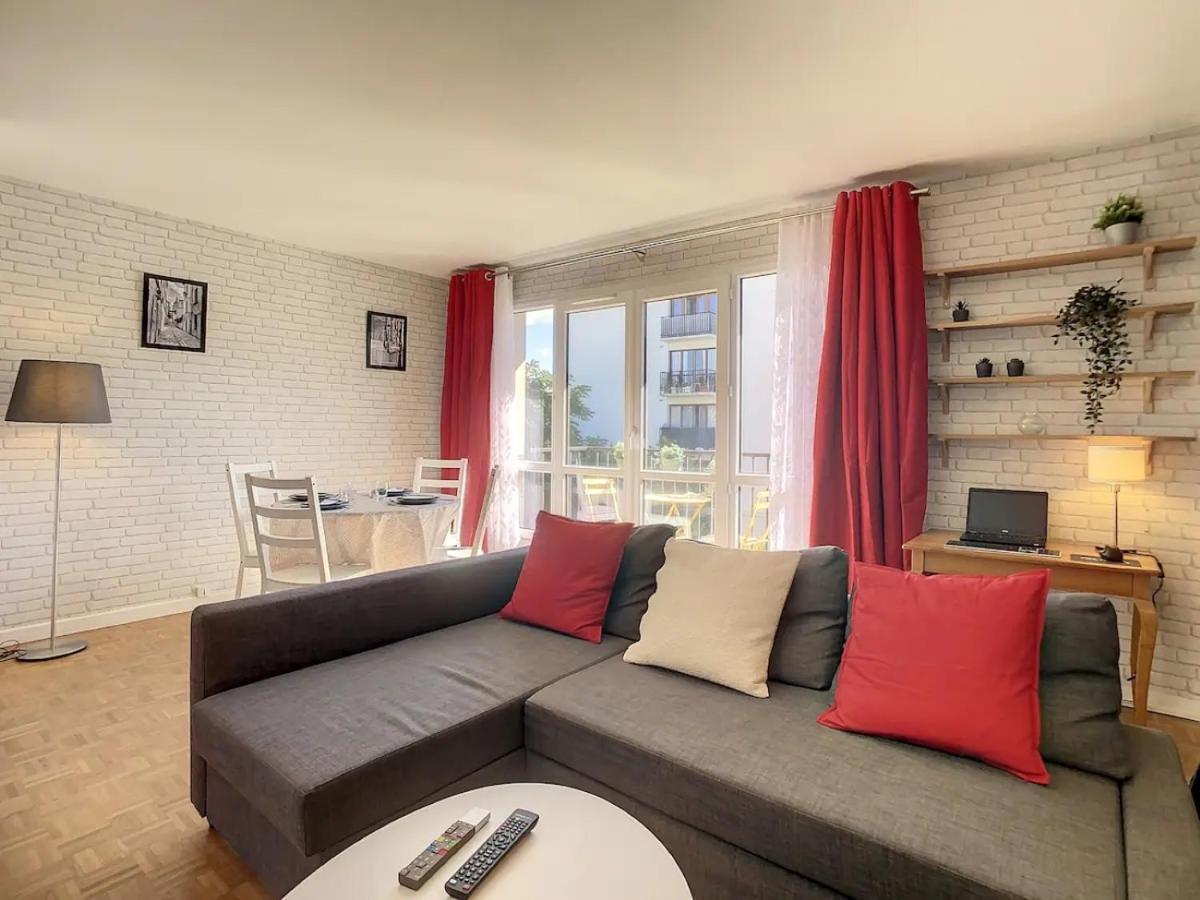 Appartement Chic Proche De Paris, Parking Inclus Saint-Maur-des-Fossés Extérieur photo